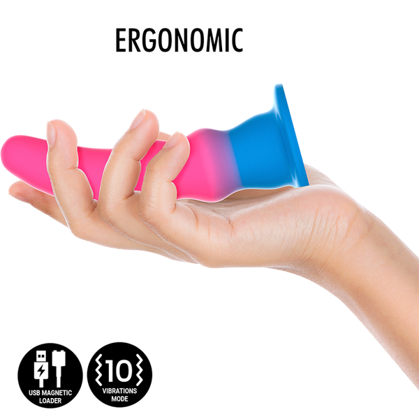 Kuno utopia dildo m vibrador compatible con watchme tecnología inalámbrica