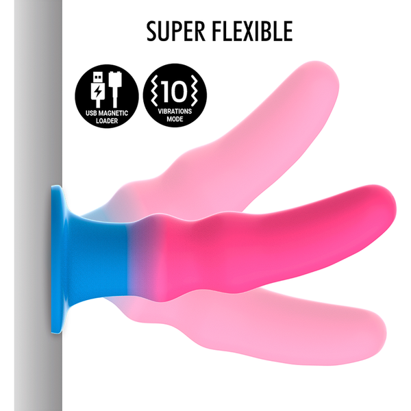 Kuno utopia dildo m vibrador compatible con watchme tecnología inalámbrica