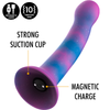 Dion galactic dildo s vibrador compatible con watchme tecnología inalámbrica
