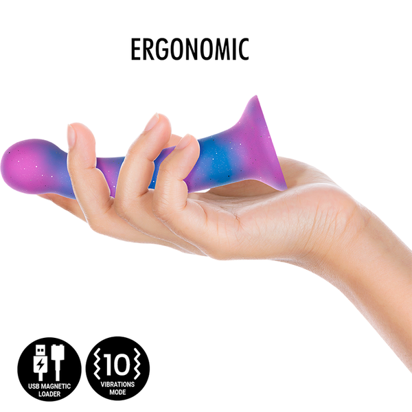 Dion galactic dildo s vibrador compatible con watchme tecnología inalámbrica