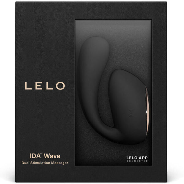 Lelo ida wave masajeador parejas negro