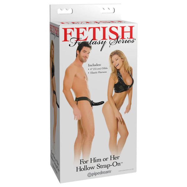 Fetish arnés hueco ajustable negro 15 cm