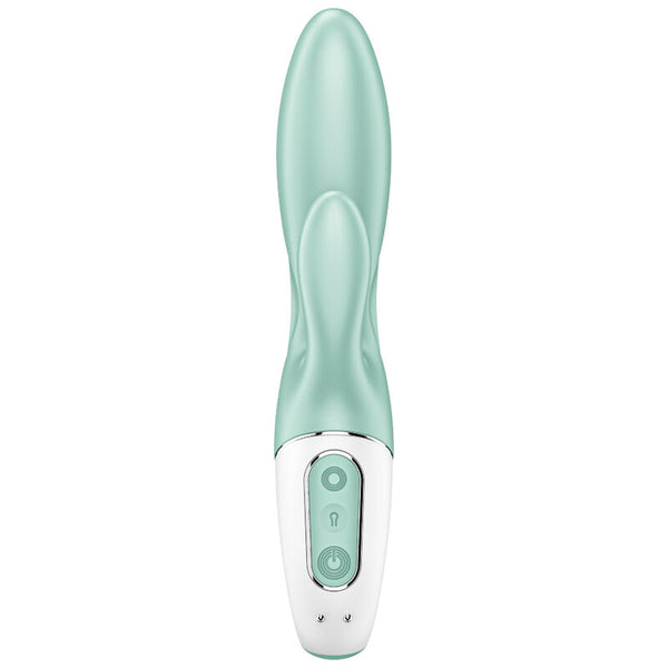 Air pump bunny 5 con vibrador rabbit inflable app verde