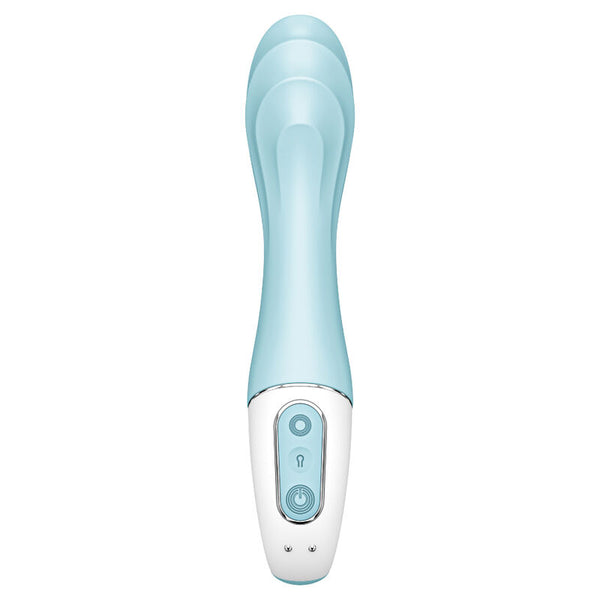 Vibrador hinchable Air Pump 5 para Punto G con app azul