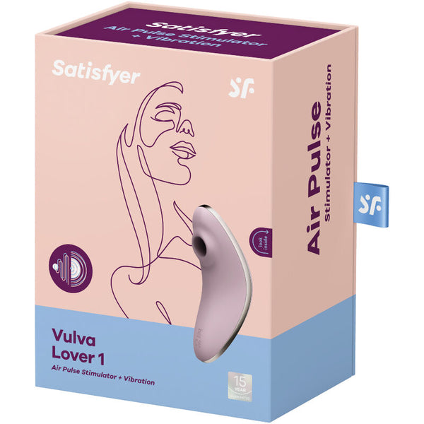 Vibrador violeta satisfyer vulva lover 1 estimulador y