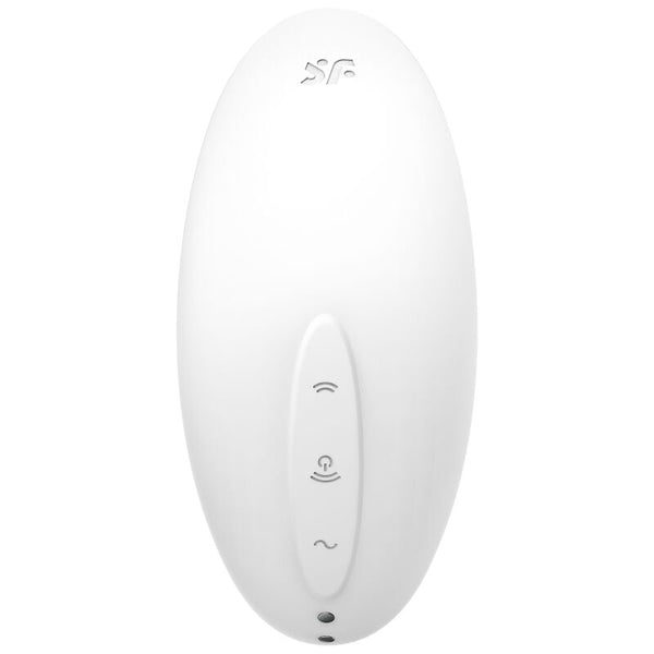 Vibrador blanco satisfyer vulva lover 2 estimulador y