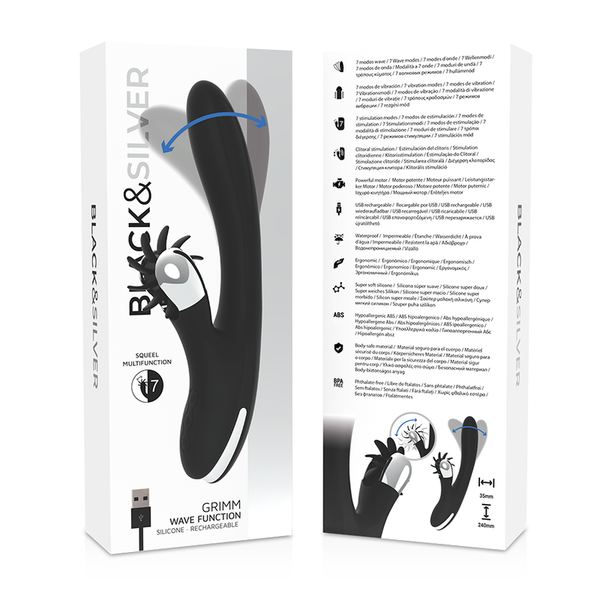 Vibrador rabbit Grimm Wave Function