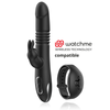 Kenji vibrador rabbit movimiento arriba y abajo compatible con watchme