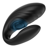 Vibrador para parejas Brilly Glam con pulsación y control remoto