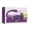 Vibrador doble para parejas Treasure Merlin con control remoto