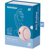 Vibrador doble azul satisfyer pro to go 3 estimulador y