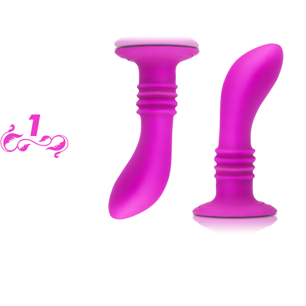 Pretty booty passion plug con vibración 10v