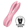 Threesome 1 vibrador rosa