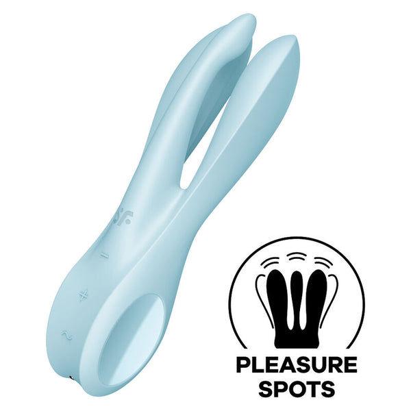 Threesome 1 vibrador rosa