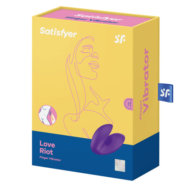 Love riot vibrador dedal rosa