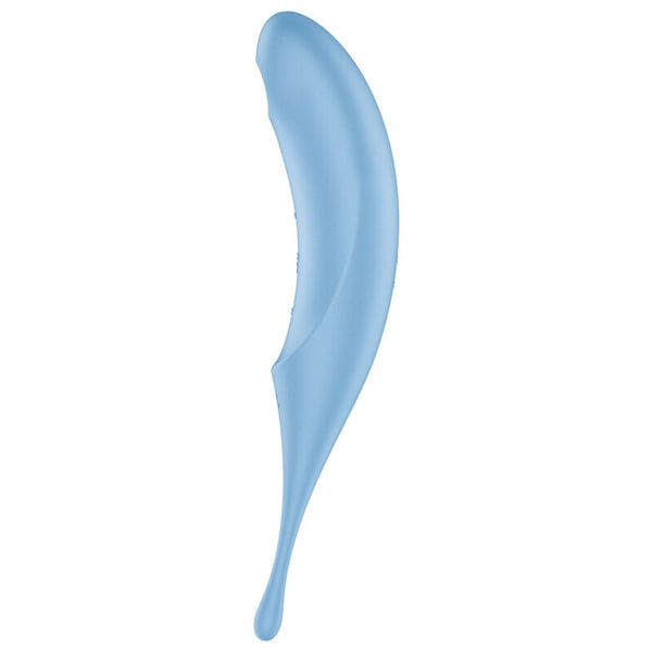 Vibrador azul satisfyer twirling pro estimulador y