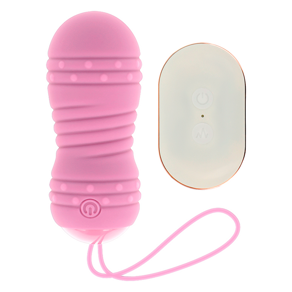 Ohmama huevo control remoto 7 modos rotacion rosa