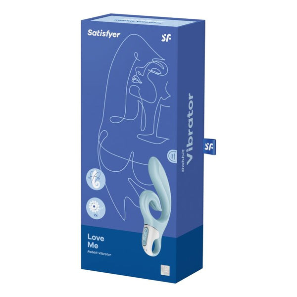 Love me vibrador rabbit rojo