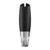 Satisfyer power masturbador negro y plata
