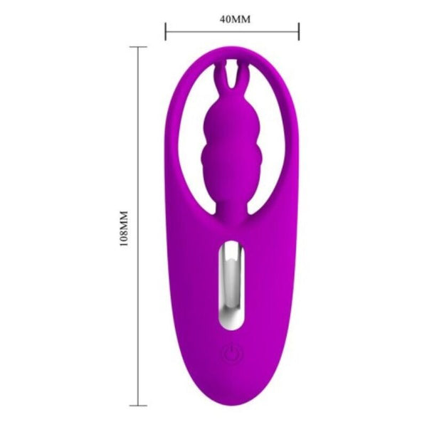 Wild rabbit estimulador para braguita con control remoto lila