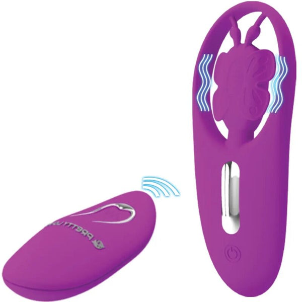 Dancing butterfly estimulador para braguita con control remoto lila