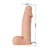 Baile ultra passionate arnés 19.4 cm natural