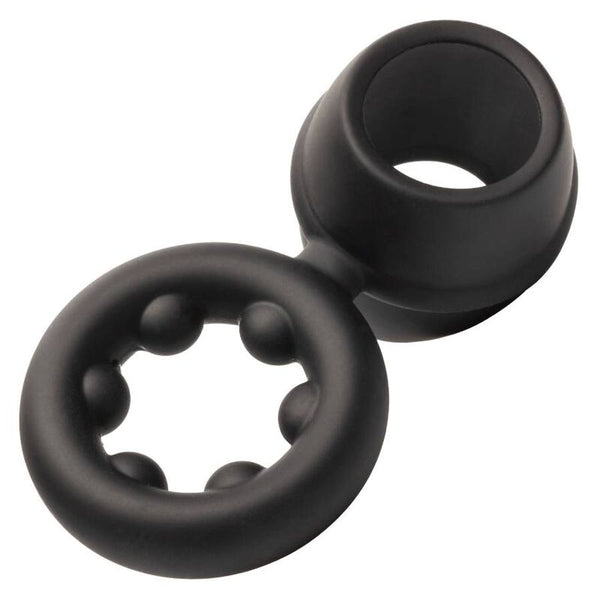 Calexotics alpha dual magnum ring negro