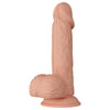 Baile beautiful encounter catoblepas dildo realístico flexible 20.6 cm natural