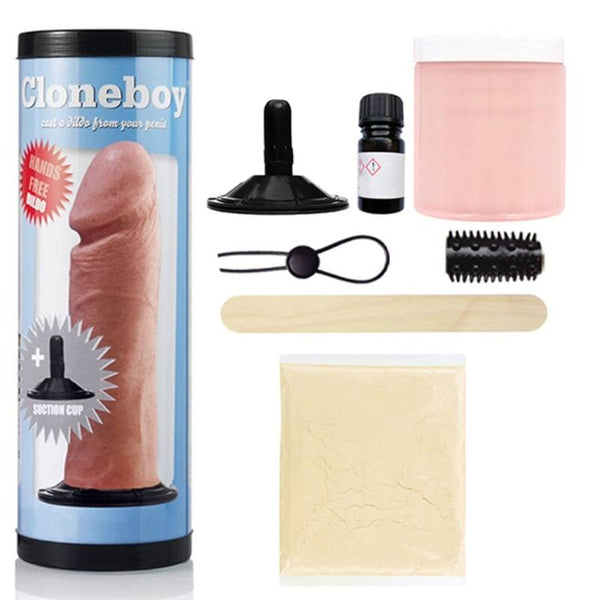 Cloneboy dildo y suction cap rosa
