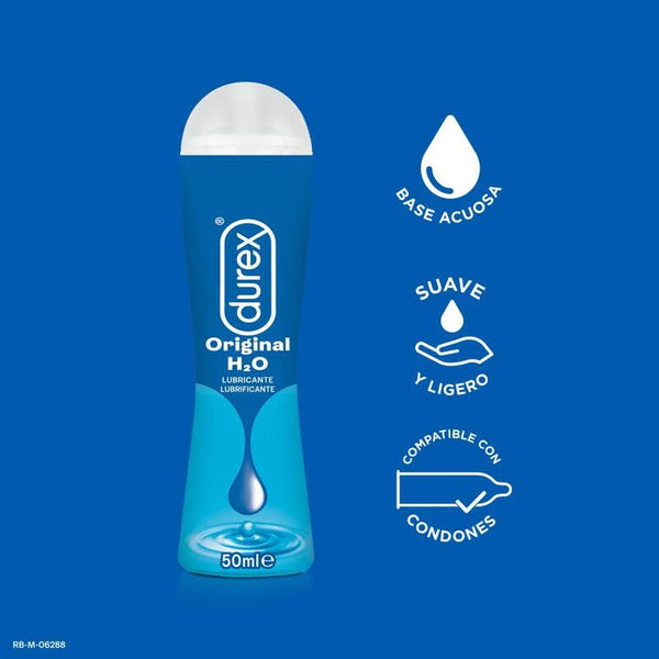 Lubricante durex play natural h2o 50 ml