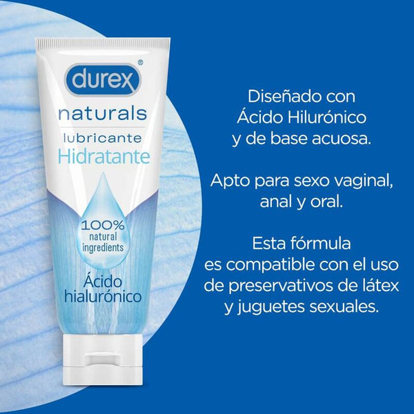 Durex naturals lubricante hidratante 100 ml