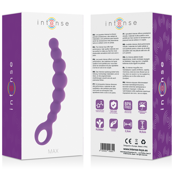 Intense anal beads max lila