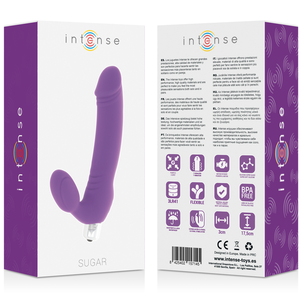 Intense sugar seven speeds silicone lila