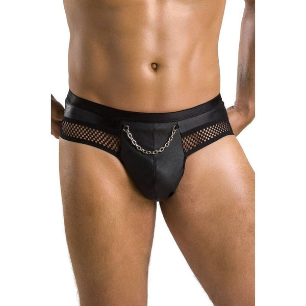 Passion 030 slip abierto tom negro s m