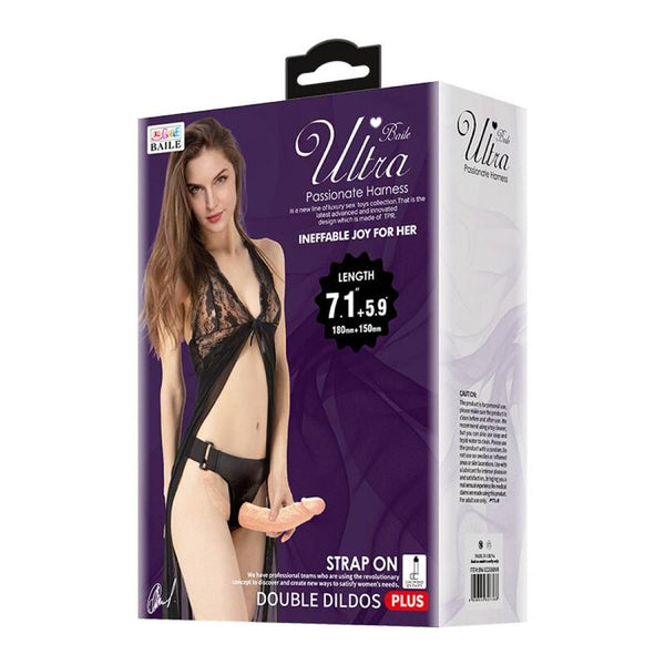 Baile ultra passionate dobles dildos con arnés