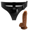 Pretty briefs arnés universal con dildo micheal 20 cm negro