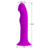 Murray vibrador y estimulador Punto G morado