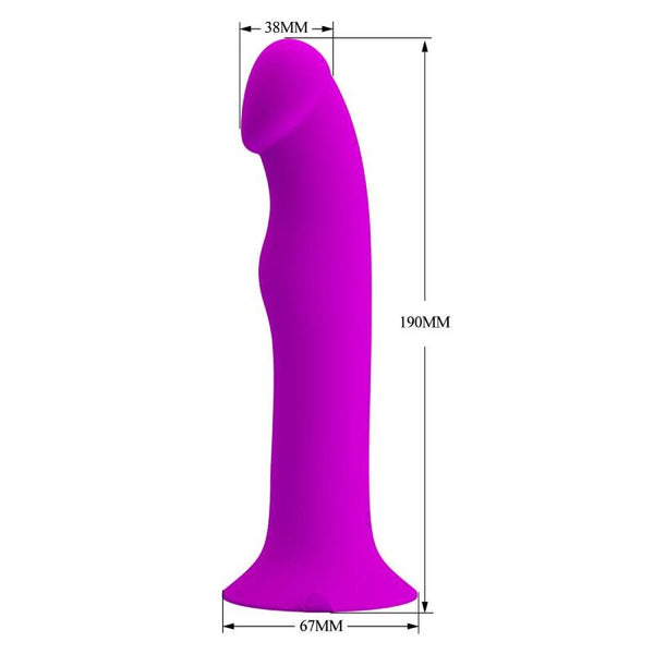 Murray vibrador y estimulador Punto G morado