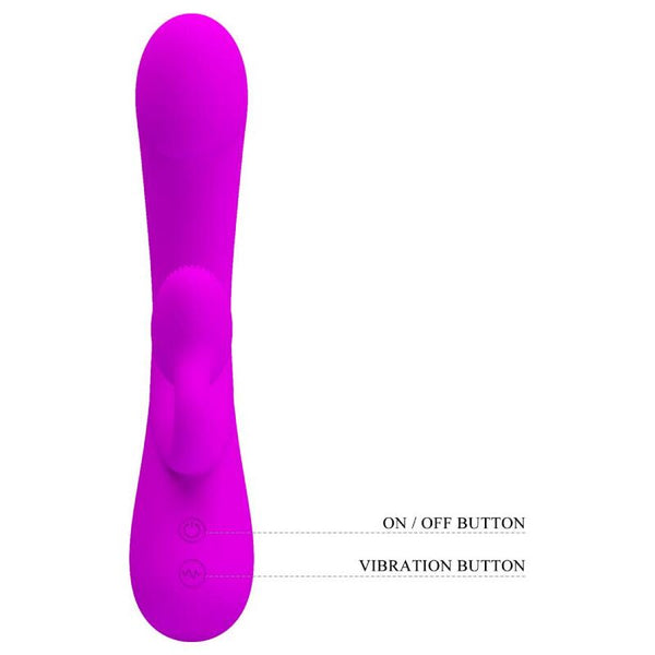 Sincere vibrador y succionador de clítoris silicona morado