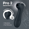 Satisfyer pro 2 generación 3 liquid air technology lila