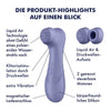 Satisfyer pro 2 generación 3 liquid air technology lila