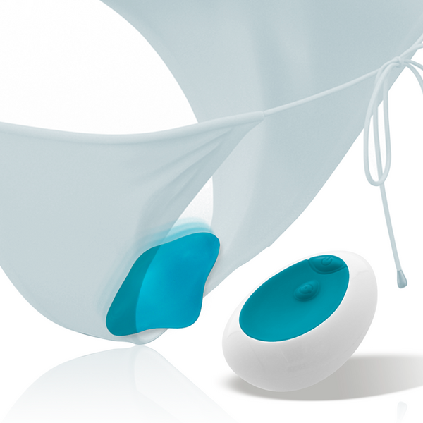 Intense samantha pantie control remoto azul