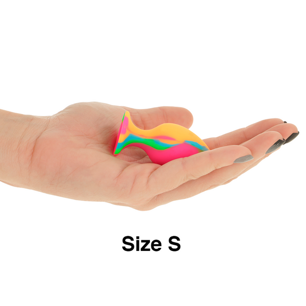 Intense set plug silicona multicolor