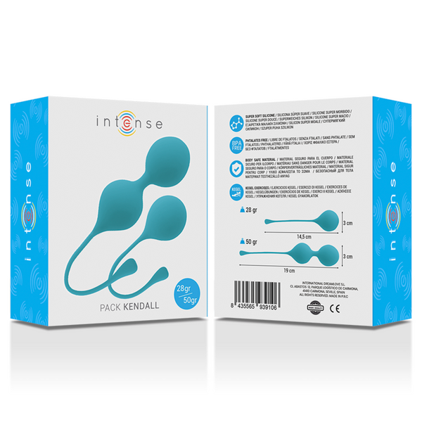 Intense bolas kegel pack kendall azul