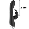 Dj. adam estimulador rabbit silicona recargable negro