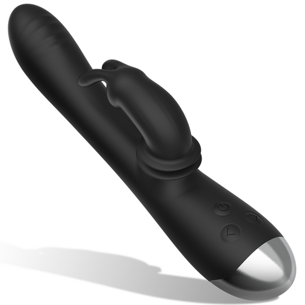 Dj. adam estimulador rabbit silicona recargable negro
