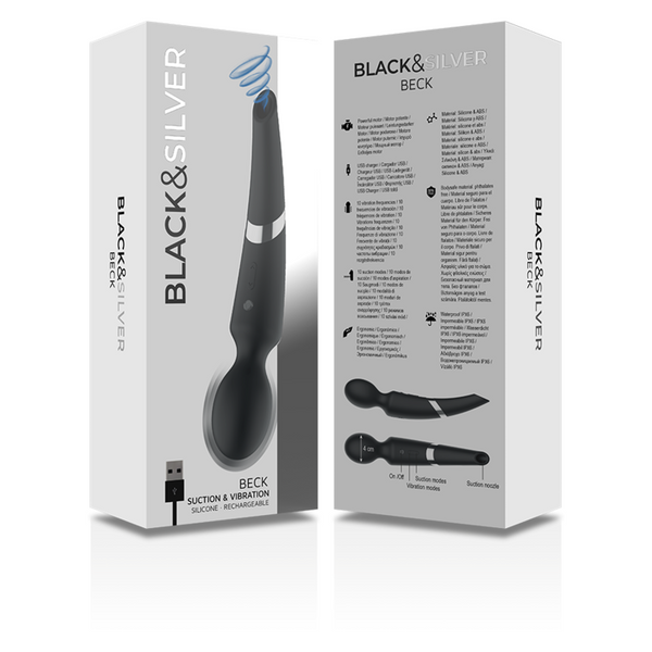 Beck wand y succionador 2 en 1 silicona