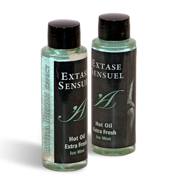 Extase aceite masaje efecto extra fresh hielo 100 ml