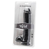 Get dildo 28 cm con testículos negro