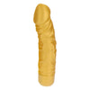 Gold dicker original vibrador dorado